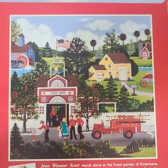 Jane Wooster Scott Fire Dept. Puzzle - Picture 3 of 5